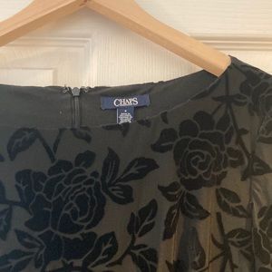 Black dress, size 8 Chaps by Ralph Lauren Dress